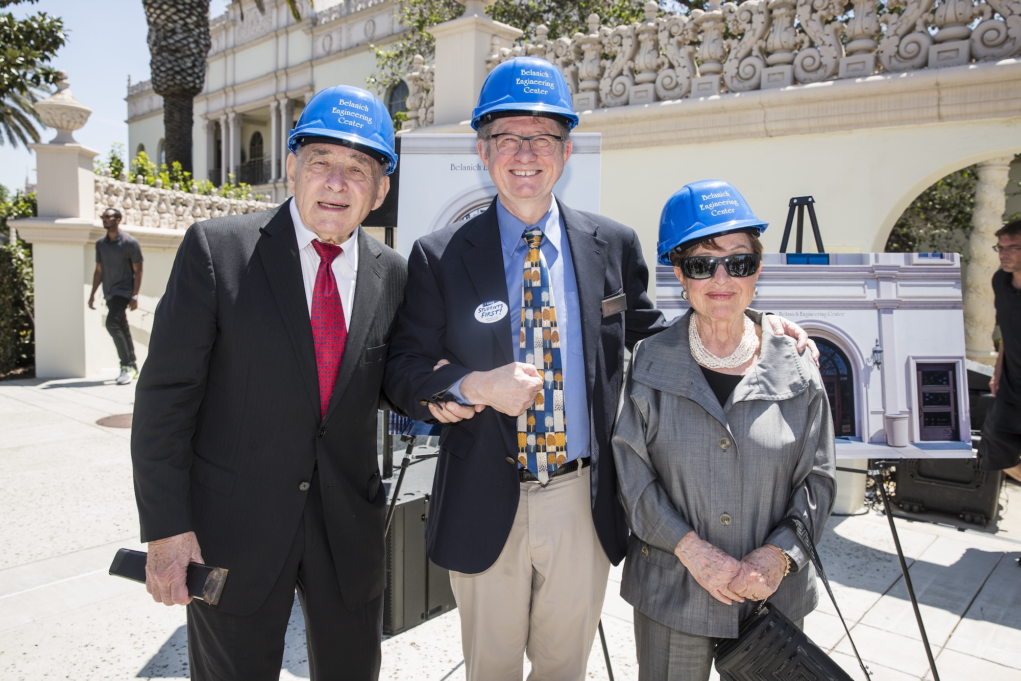 John Belanich, Dean Chell Roberts and Raffaella Belanich