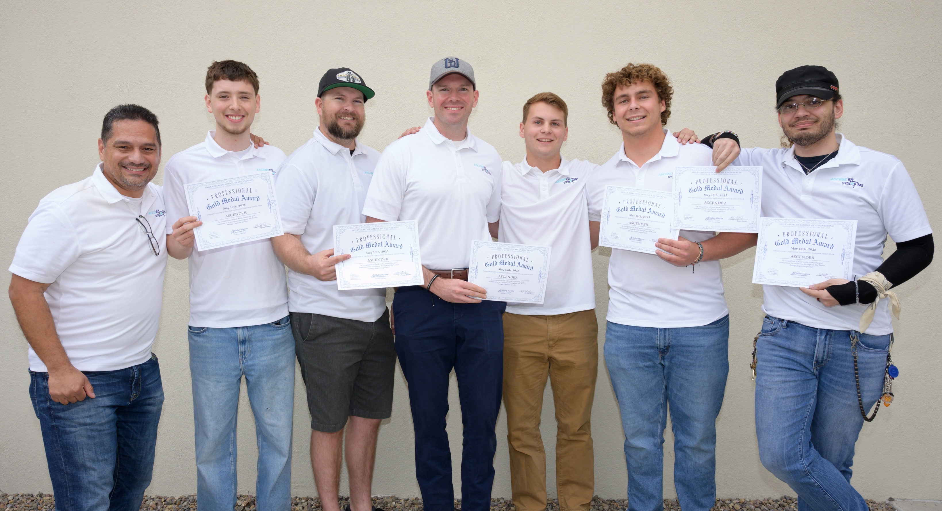 Ascender team wins gold medal award