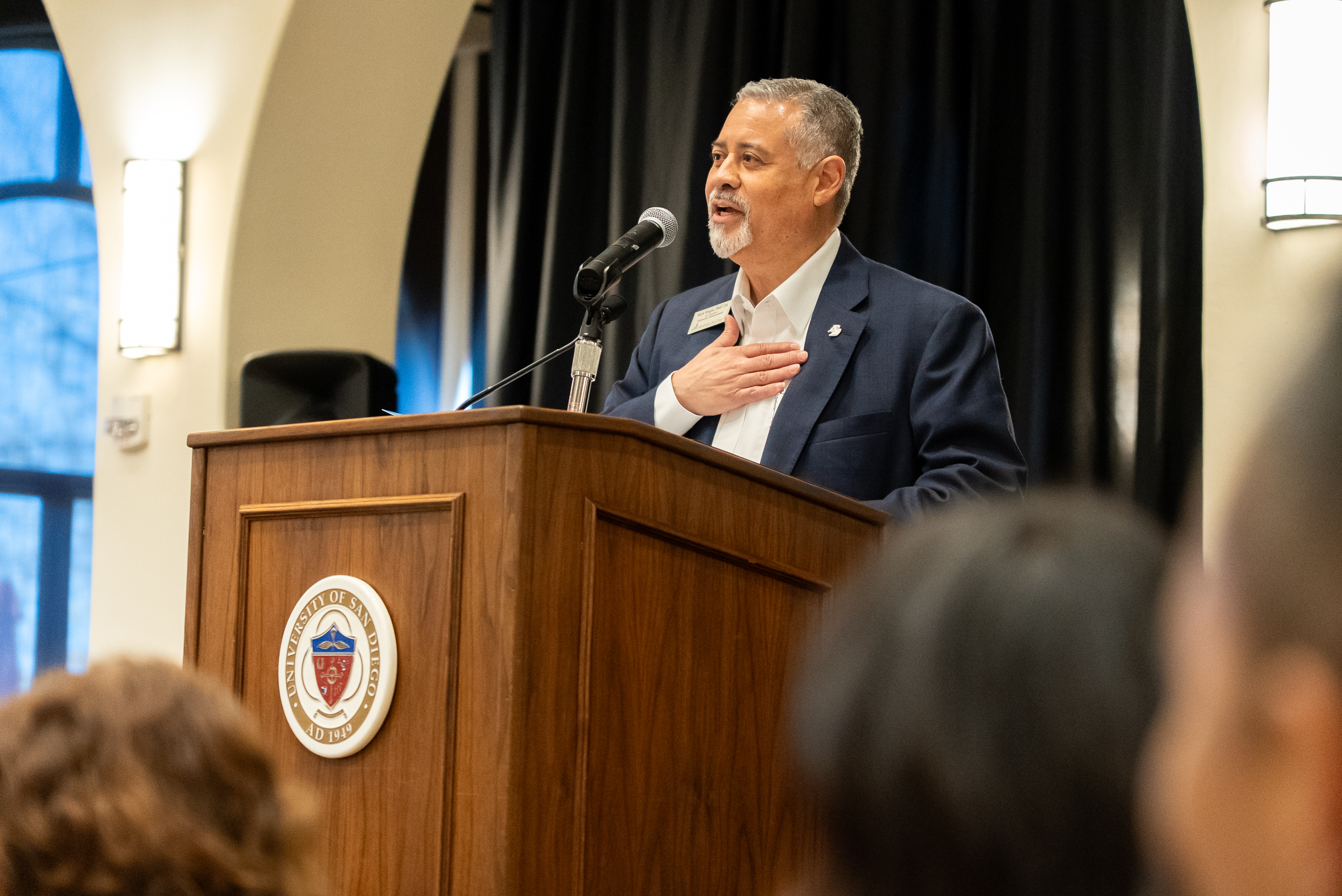 VP for University Advancement Rick Virgin